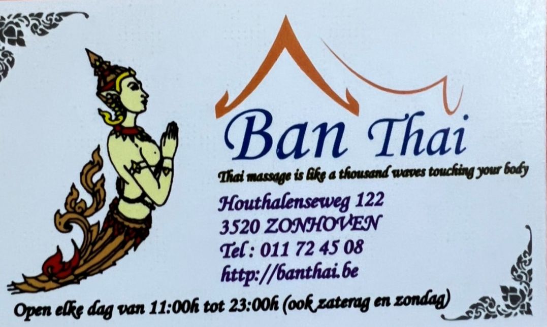 Ban Thai Massage Zonhoven